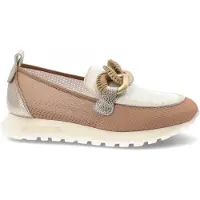 Hispanitas för kvinnor. HV264834 Träningsskor Oregon off-white (36), Brun, Karta, Ingen, Casual