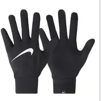 Nike Löparhandskar Lightweight Tech - Svart/Silver, storlek X-Large