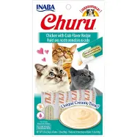 Inaba Churu Cat krämigt kattgodis med kyckling och räkor 56 g