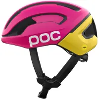 POC Omne Air Mips Cycling Helmet Rhos Red Matt/Citrine Yellow Matt