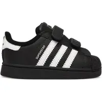 Adidas Originals Sneaker 'Superstar II' svart / vit