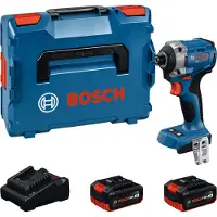 Bosch Professional GDR 18V-215 06019N2002 Mutterdragare batteri 215 Nm 18 V Antal batterier som ingår 2 4.0 Ah inkl. 1x batteri