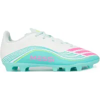 Adidas Sportsko 'F50 Messi Club' azur / neongrön / neonrosa / vit