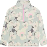 Picture Organic Clothing - Vandringskläder dam - Inaria 1/4 Printed Fleece W Summit Bouquet Print för UnisexUll - Storlek S - Grön
