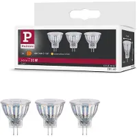 Paulmann 29140 LED-lamp EEK F (A - G) GU4 4.2 W Varmvit (Ø x H) 35 mm x 38 mm 3 st