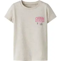 Name it T-shirt - NnfDartiana - Peyotemelange - - 2 år (92) - T-shirt