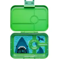 Yumbox Matlåda m. 4 fack - Bento Tapas - 993 ml - Jurassic Green - - One Size - Matlåda