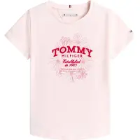 Tommy Hilfiger T-shirt - Hertiginna Rosa - - 14 år (164) - T-shirt
