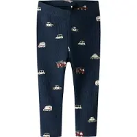 Name it Leggings - Rib - NbmThue - Marinblå Kavaj - - 62 - Leggings