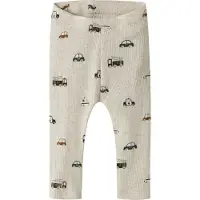 Name it Leggings - Rib - NbmThue - Peyote Melange - - 62 - Leggings