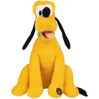 Disney Classics Gosedjur m. Ljud - Pluto - 20 cm - - One Size - Gosedjur