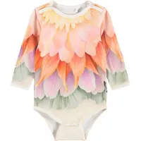 Molo Body l/ä - Foss - Ljusa kronblad - - 62 - Body L/Ä