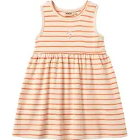 Wheat Klänning - Martha - Orange Stripe - - 6 år (116) - Klänning