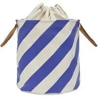 OYOY Förvaringskorg - Sakki - 52x54 cm - Optik Blue - - One Size - Förvaring