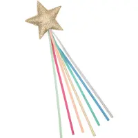 Mimi & Lula Magic Wand - Rainbow Star - - One Size - Maskeradkläder