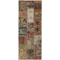 Rezas Vintage Patchwork orientalisk matta 75 x 210 cm