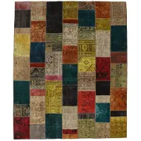 Rezas Vintage Patchwork orientalisk matta 255 x 308 cm