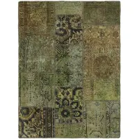 Rezas Vintage Patchwork orientalisk matta 109 x 152 cm