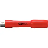 Ks Tools 1/2 förlängning med skyddsisolering och skruvlås, 125 mm 117.1202