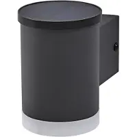 Osram LED-solcellslampa för utomhusbruk ENDURA STYLE OXFORD, grafit OXFORD, Aluminium / grå / zink, Rostfritt stål, Modern, Solcellslampa utomhus