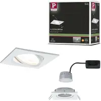 Paulmann 93489 Nova Inbyggnadsbelysning LED LED 6 W Matt vit