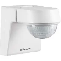 ESYLUX EM10025396 Rörelsedetektor Tak, Vägg, Utanpåliggande 280 ° Vit IP55, IK07