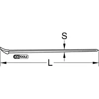Ks Tools 963.9724 BRONZEplus kofot 1000 mm