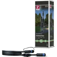 Paulmann 94273 Belysningssystem Plug&Shine Anslutningskabel Svart