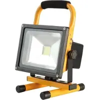 Acculux FL 50 W LED Batteridriven byggstrålkastare 50 W 4000 lm Dagsljusvitt 447481