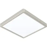 Eglo connect Smart taklampa Connect Fueva-Z, dimbar, Aluminium / grå / zink, Badrum, Aluminium / grå / zink, Smarta hem taklampa