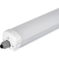 V-TAC VT-1574-N Våtrumsbelysnings-vägglampa EEK: E (A - G) LED LED 48 W Kallvit Vit