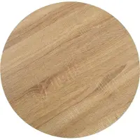 vidaXL Bistrobord Ljusbrun 50 cm MDF 286418
