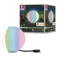 Paulmann Lichtobjekt Globe RGBW 94269 Belysningssystem Plug&Shine ZigBee LED utomhusgolvlampa LED 2.8 W Varmvit Vit