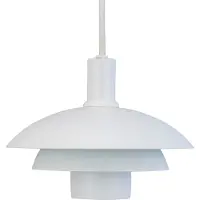 Dyberg Larsen Taklampa , Morph, dimbara, Vit, Vardagsrum, Metall, Design