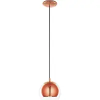 Eglo Hänglampa Rocamar, dimbar, Koppar, Vardagsrum / matsal, Metall, Modern, Pendellampa