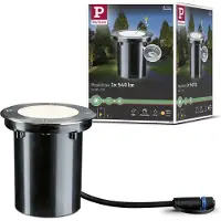 Paulmann 93908 Belysningssystem Plug&Shine LED-armatur för utomhusbruk LED 6 W Varmvit Silver
