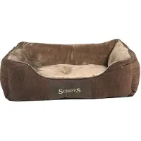 Scruffs & Tramps Chester Box Bed Choklad (brun) hundkorg