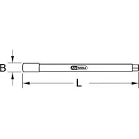Ks Tools 1162057 Standardarmaturnyckel Standardarmaturnyckel