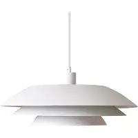Dyberg Larsen Taklampa , DL45, dimbara, Vit, Vardagsrum, Metall, Skandinavisk