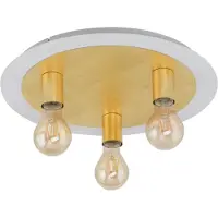 Eglo LED taklampa Passano, Mässing / guld, Vardagsrum / matsal, Metall, Modern, LED-taklampa
