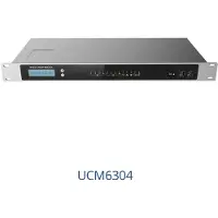 Grandstream Networks Grandstream UCM6304 - IP-PBX - stativmonterbar - 4 FXO-stöd - 4 FXS-stöd - 3 x 10/100/1000