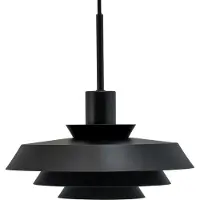Dyberg Larsen Taklampa , DL30, dimbara, Svart, Vardagsrum, Metall, Skandinavisk
