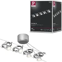 Paulmann MacII 94133 Komplett vajersystem GU5.3 50 W LED Krom (matt)