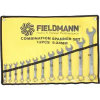 Fieldmann FDN1010 Skiftnyckelsats med 12 delar.