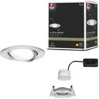 Paulmann 93450 Nova Inbyggnadsbelysning LED LED 6 W Aluminium (vriden)