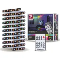 Paulmann 78887 LED-list bas-set med kontakt 3 m RGB 1 set