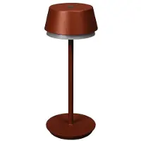 Konstsmide 7830-960 Lyon LED-batteribordslampa 2.5 W Varmvit, RGB Terracotta
