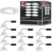 Paulmann Spotlights , Calla, Vit, Badrum, Plast, Modern
