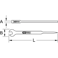 Ks Tools 9638103 963.8103 Monteringskäftnyckel Nyckelvidd (Metrisk) (för titel) 41 mm