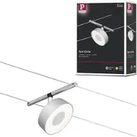 Paulmann WS DC Circle Lågspänning-linsystem LED Krom (matt), Krom
